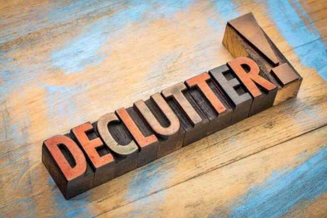 Declutter Pam Allen Real Estate